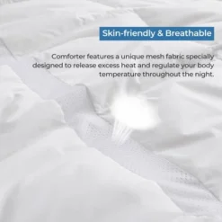 Puredown Lightweight Breathable 75% White Down Comforter Duvet Insert, Cooling Oversized Blanket -Bedding Store GUEST a70417e9 fa23 4034 8fd6 4f18865d6a43