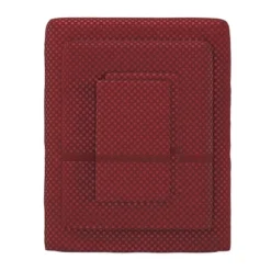 3-Piece Brushed Microfiber Sheet Set - Wrinkle, Stain, And Fade-Resistant Fitted And Flat Twin Sheets Plus Pillowcase By Lavish Home (Burgundy) -Bedding Store GUEST ad275ab4 70e4 4425 9375 4c8676446a8f