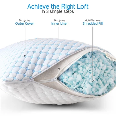 Nestl Adjustable Colling Gel Pillow 2 Nestl Adjustable Colling Gel Pillow - Image 2