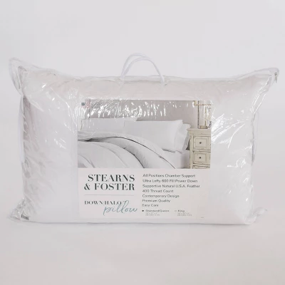 Halo All Positions RDS Certified Down Bed Pillow- Stearns & Foster 2 Halo All Positions RDS Certified Down Bed Pillow- Stearns & Foster - Image 2