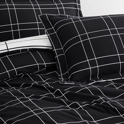 Southshore Fine Living Urban Grid Reversible Oversized Comforter Set 6 Southshore Fine Living Urban Grid Reversible Oversized Comforter Set - Image 6