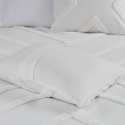 Jasper Cotton Chenille Duvet Cover Set - Urban Habitat 6 Jasper Cotton Chenille Duvet Cover Set - Urban Habitat - Image 6