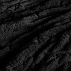 Madison Park 3pc Full/Queen Dakota Ruched Fur Down Alternative Comforter Set Black -Bedding Store GUEST bc05ff69 68f0 40d9 bb51 fed6071da329