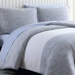 Poppy & Fritz Connery Stripe Gray Duvet Cover Set 9 Poppy & Fritz Connery Stripe Gray Duvet Cover Set -Bedding Store GUEST c26856df b562 42a2 aab3 88a5684614bf