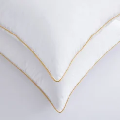 Puredown White Down Feather Bed Pillows With 300TC 100% Cotton Cover Set Of 2 -Bedding Store GUEST c27a850d 949f 4a9c 91ef 49e1b1e1e844