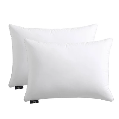 2pk HeiQ Cooling Softy-Around Feather And Down Pillow - Serta 5 2pk HeiQ Cooling Softy-Around Feather And Down Pillow - Serta - Image 5