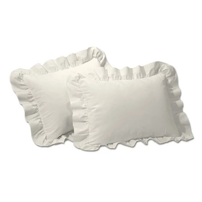 Euro Ruffled Pillow Sham - Fresh Ideas 1 Euro Ruffled Pillow Sham - Fresh Ideas
