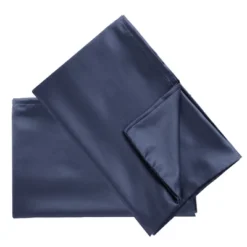PiccoCasa Silk Satin Luxury Cooling Pillowcase Navy Queen 20"x30" 4 Pcs -Bedding Store GUEST c666f7bf 9cc9 40fd a851 22482d555c4a