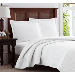 Solid Quilt & Sham Set White - Tommy Bahama
