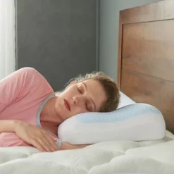 Cheer Collection Cooling Gel Memory Foam Pillow With Washable Cover - White 12 Cheer Collection Cooling Gel Memory Foam Pillow With Washable Cover - White -Bedding Store GUEST cdb917c6 57e7 4238 9285 044f24652752