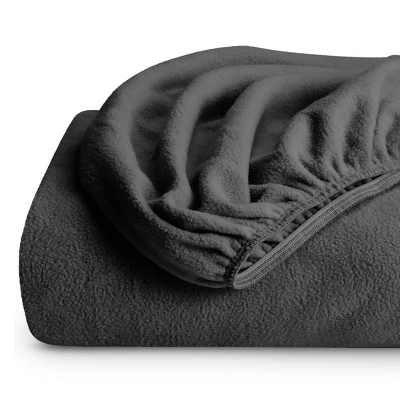 Polar Fleece Fitted Sheet By Bare Home 1 Polar Fleece Fitted Sheet By Bare Home