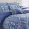 Atlantis 300tc Cotton Sateen Printed Oversize Duvet Set 5pc - Tribeca Living®
