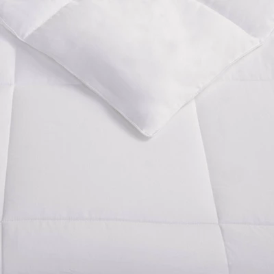 Cotton Sateen Down Alternative Comforter Level 1 Warm 3M Thinsulate Year Round Warmth (Twin) White 5 Cotton Sateen Down Alternative Comforter Level 1 Warm 3M Thinsulate Year Round Warmth (Twin) White - Image 5