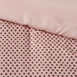 Strawberry Print Reversible Microfiber Comforter & Sheet Set Light Pink - Room Essentials™ -Bedding Store GUEST d7f522a7 3359 48e7 9f0b b954a45a3de0