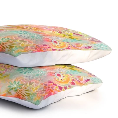 Stephanie Corfee Everything Nice Lightweight Pillowcase Standard Yellow - Deny Designs 2 Stephanie Corfee Everything Nice Lightweight Pillowcase Standard Yellow - Deny Designs - Image 2