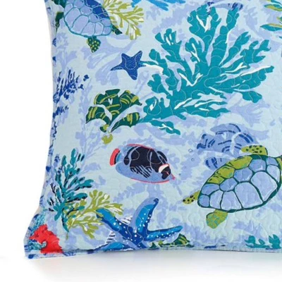 Shore Thing Pillow Sham - Vera Bradley 2 Shore Thing Pillow Sham - Vera Bradley - Image 2