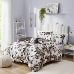 Hannah Floral Duvet Cover Set -Bedding Store GUEST de2c300a 8bb5 4fce b2fc bdcf53097b27