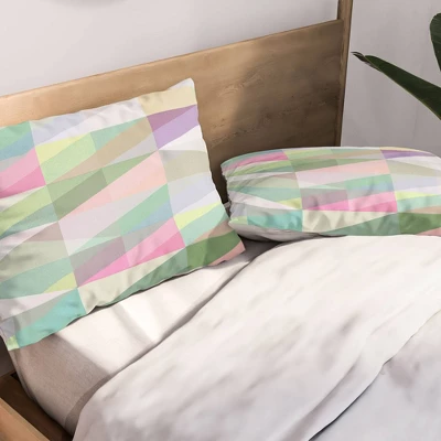 Mareike Boehmer Nordic Combination 8 XY Lightweight Pillowcase Standard Green - Deny Designs 1 Mareike Boehmer Nordic Combination 8 XY Lightweight Pillowcase Standard Green - Deny Designs