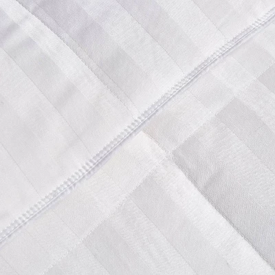 Siberian 500 Thread Count Damask Striped White Down Pillow - Blue Ridge Home Fashions 2 Siberian 500 Thread Count Damask Striped White Down Pillow - Blue Ridge Home Fashions - Image 2