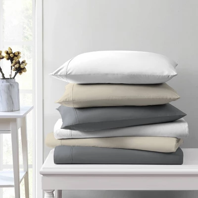 800 Thread Count Sateen Cotton Pillowcase Set - Aireolux 4 800 Thread Count Sateen Cotton Pillowcase Set - Aireolux - Image 4