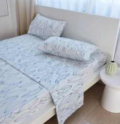 Southshore Fine Living Modern Foliage Easy Care Wrinkle Resistant Microfiber Ultra-soft Sheet Set -Bedding Store GUEST e9e86c4b b44b 4440 b376 4121c44ee5a5