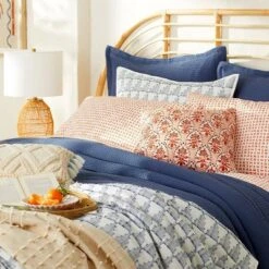 Washed Waffle Weave Comforter & Pillow Sham Set - Threshold™ -Bedding Store GUEST eb91e70f 636f 40cd 9037 6dcb0e52f972