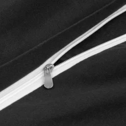 Sweet Home Collection, 3 Piece Duvet Cover Pinch Pleat Pintuck Design With Zipper Closure And Shams