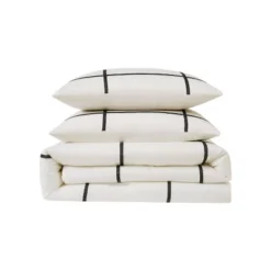 Truly Soft Everyday Kurt Windowpane Duvet Cover Set