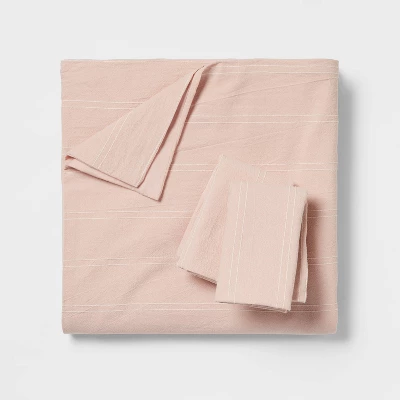 Simple Woven Stripe Duvet & Sham Set - Threshold™ 3 Simple Woven Stripe Duvet & Sham Set - Threshold™ - Image 3