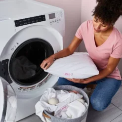 2pk Fresh & Cool Gel Memory Foam Bed Pillow With Antimicrobial Cover - Nüe By Novaform -Bedding Store GUEST f8dc2f8d 9885 4aa1 ac39 43065fb38326